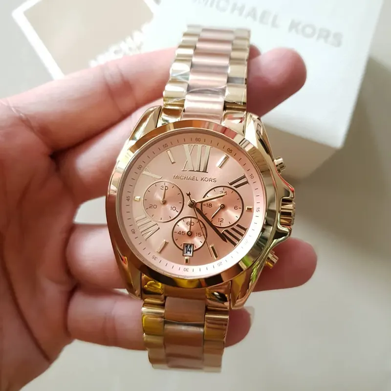 Michael Kors Bradshaw Two-tone Ladies Watch- MK6359